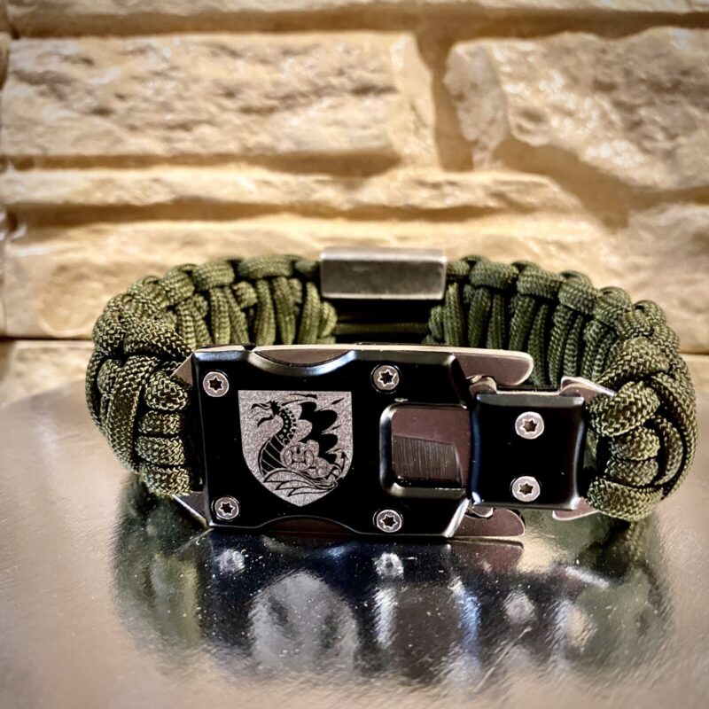Bracelet Survival Paracord Jewelry "Naval forces ZSU Marines".Ukraine - Image 6