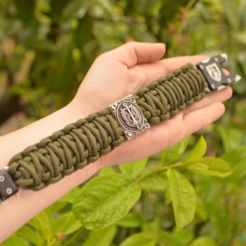 Bracelet Survival Paracord Jewelry "Naval forces ZSU Marines".Ukraine - Image 8
