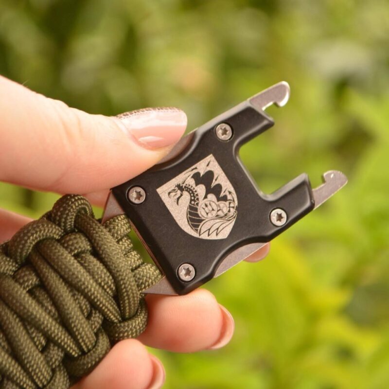 Bracelet Survival Paracord Jewelry "Naval forces ZSU Marines".Ukraine - Image 9