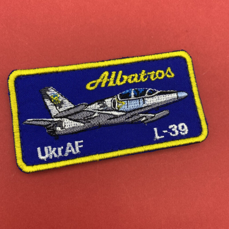 L-39 Albatros Aviation Patch Aircraft Patch Ukrainian Air Force. - Image 3