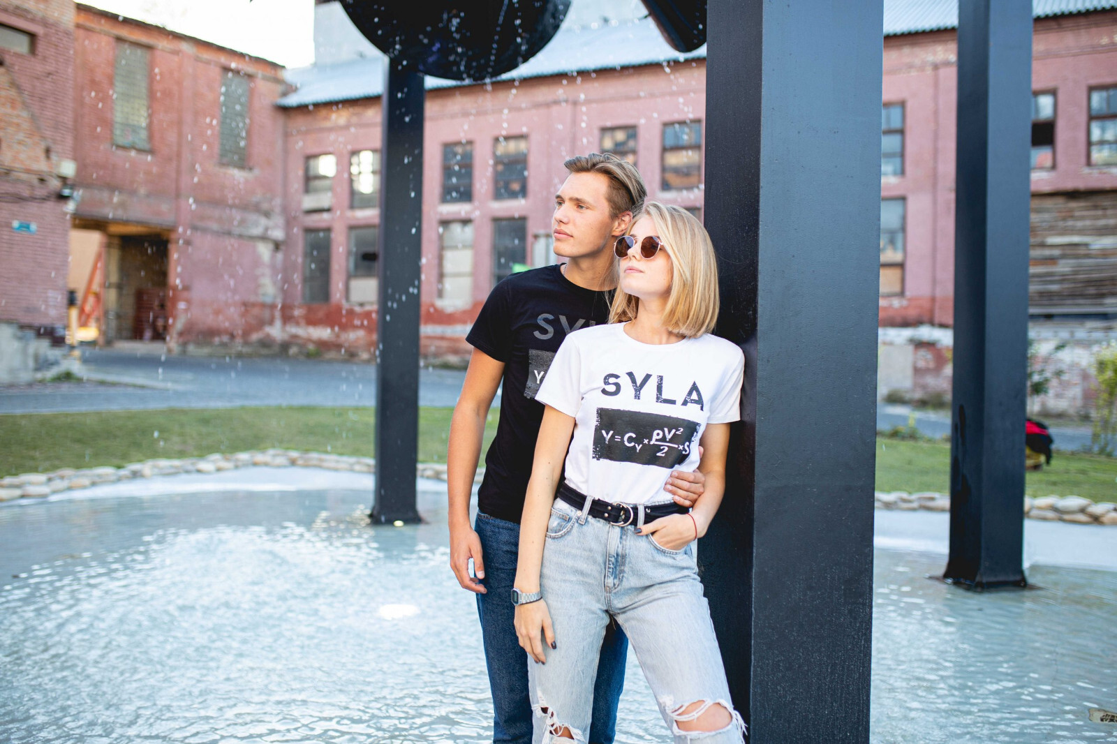 Man's T-shirt SYLA Power War in Ukraine Patriotic - Image 3