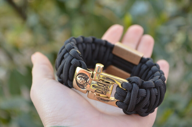 Bracelet Survival Paracord Jewelry SOF UA Special Operations Force Brave Ukraine - Image 2