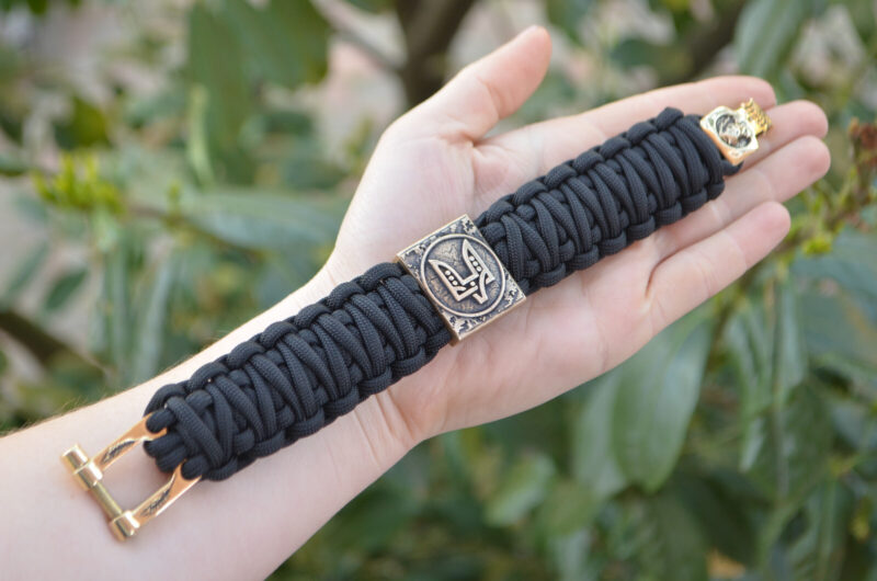 Bracelet Survival Paracord Jewelry SOF UA Special Operations Force Brave Ukraine - Image 3