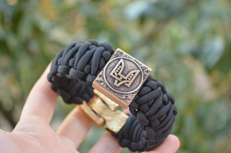 Bracelet Survival Paracord Jewelry SOF UA Special Operations Force Brave Ukraine