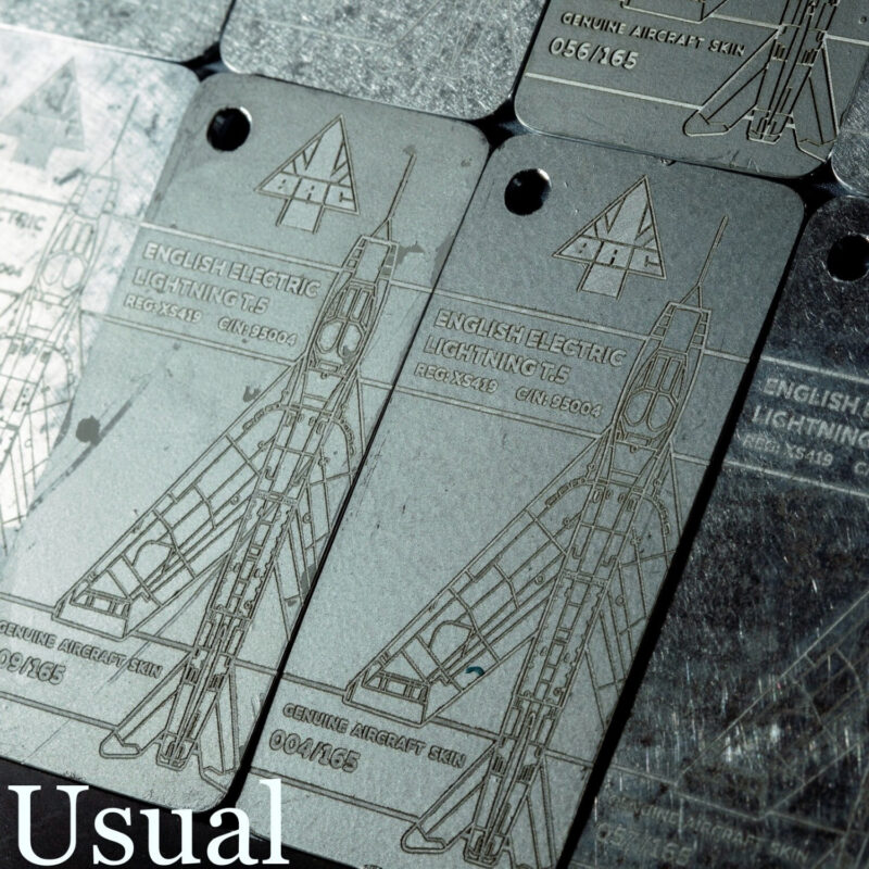 Fuselage Aircraft Original Skin Tag Keychain Tag English Electric Lightning T.5 - Image 4