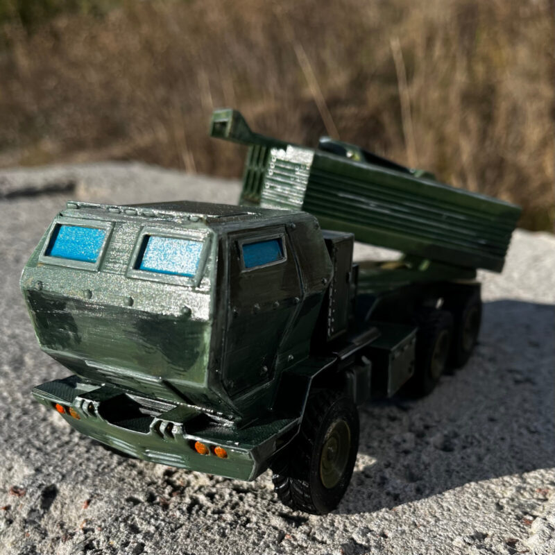 HIMARS M142 MLRS – Assembled & Painted Model of Ukrainian Army. 1:50 - Image 4