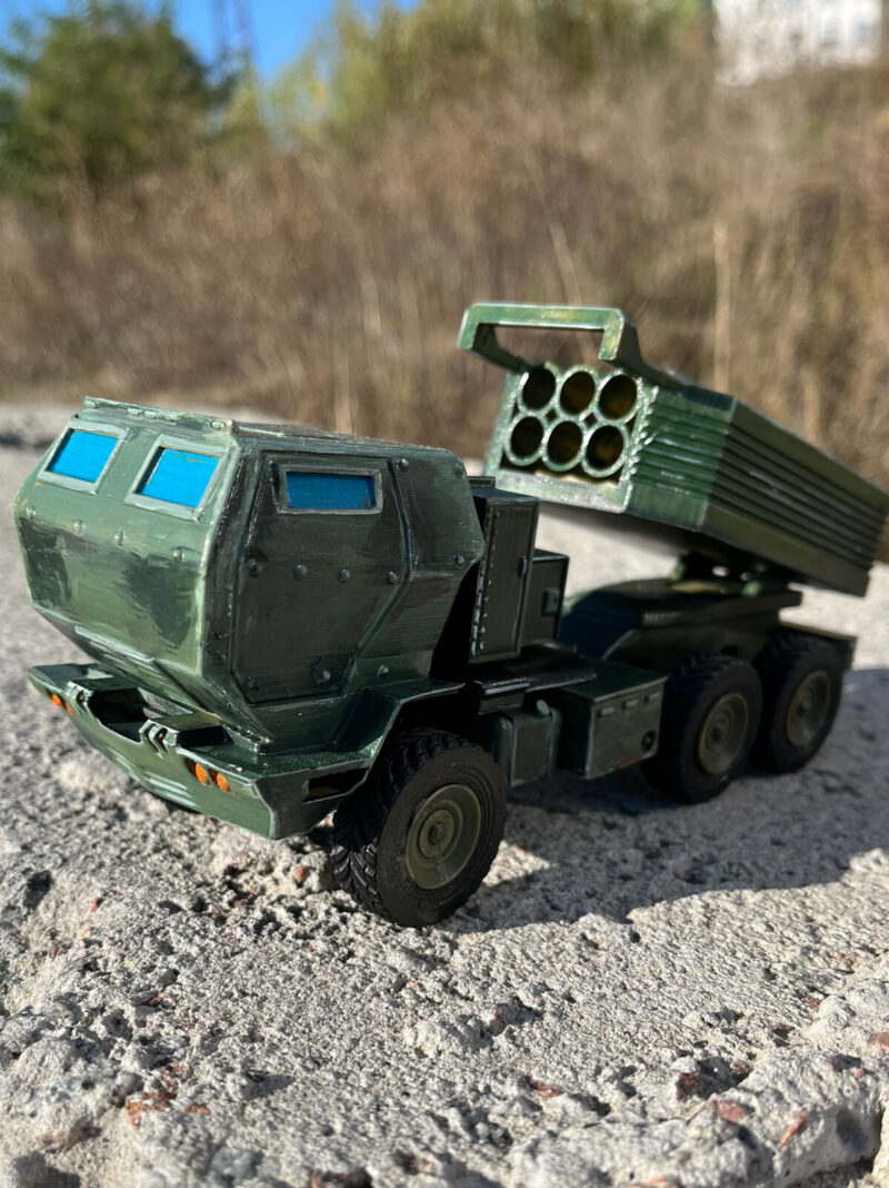 HIMARS M142 MLRS – Assembled & Painted Model of Ukrainian Army. 1:50 - Image 5