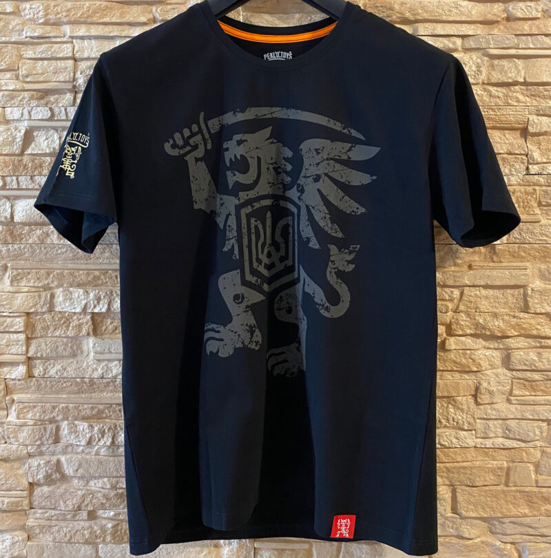 Man's T-shirt Peklo.Toys (Hell.Toys). Winged Lion. Ukraine  Patriotic - Image 3