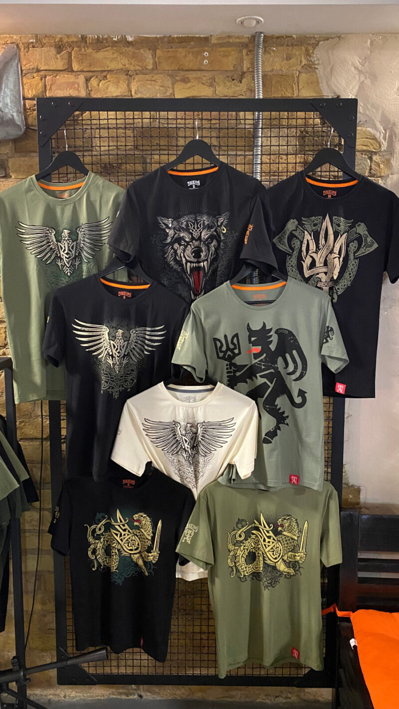 Man's T-shirt Peklo.Toys (Hell.Toys). Winged Lion. Ukraine  Patriotic - Image 5