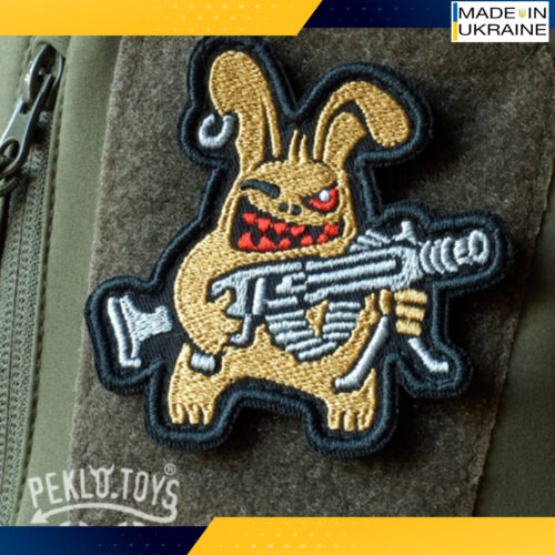 Patch. BUNNY Maschinengewehr. War in Ukraine