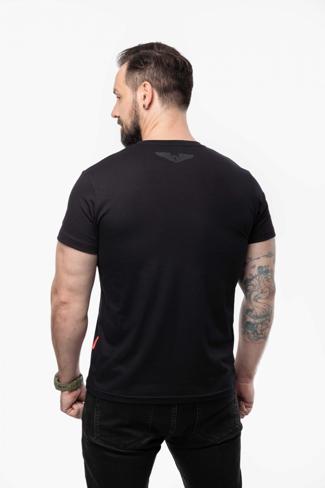 Man's T-shirt Il-76 MD War in Ukraine Patriotic - Image 3