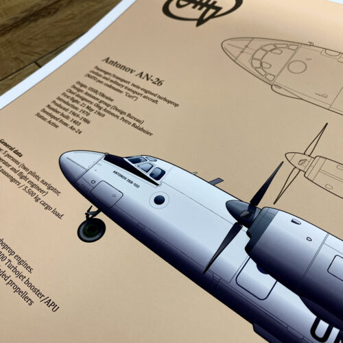 Poster Antonov An-26 United