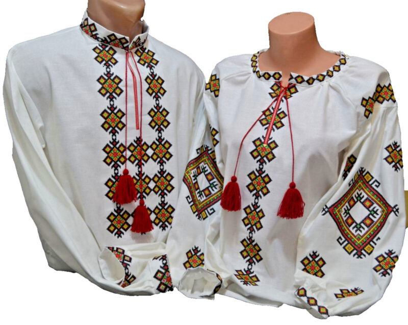 Women's Linen blouse Individual Tailoring Shirt Vyshyvanka Embroidery Traditiona - Image 2